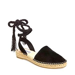 Steven madden ankle wrap flats